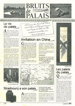 Bruits de Palais Nr. 70